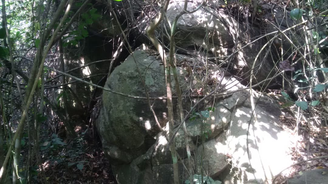 Granite boulders across the mining investment site in Ogun State